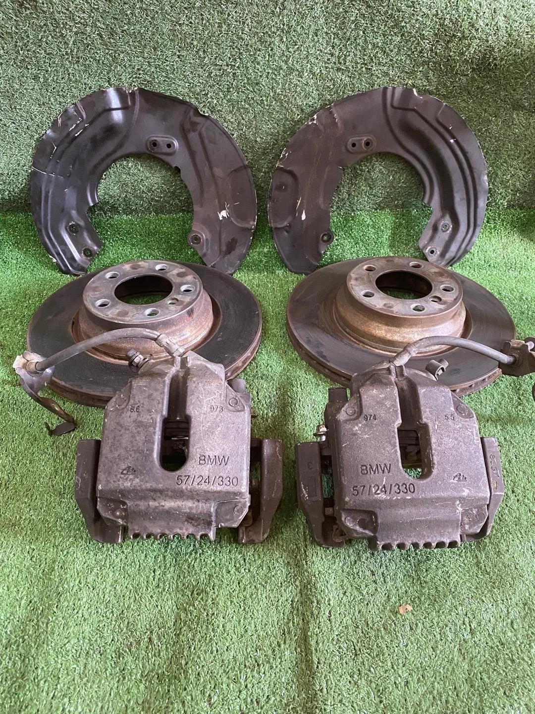 Суппорт тормозной передний BMW X1 E84 2010 6764645