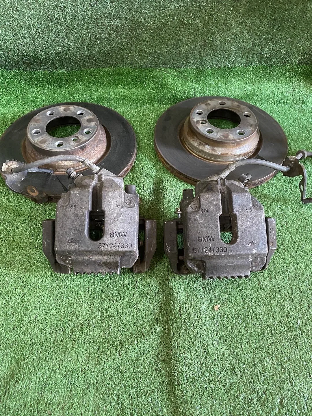 Суппорт тормозной передний BMW X1 E84 2010 6764645
