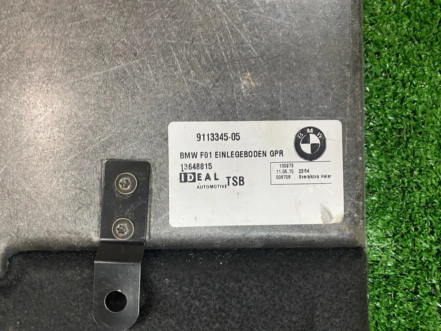 Пол багажника BMW 7 F01/F02 F01 2010 9113345