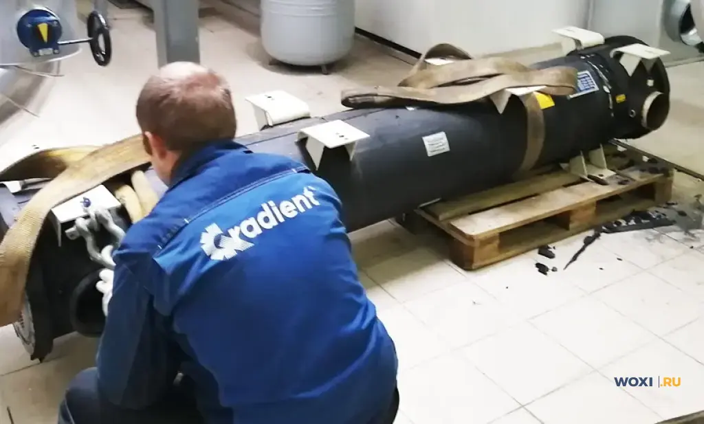Замена кожухотрубного теплообменника на чиллере под ключ от компании СК Градиент