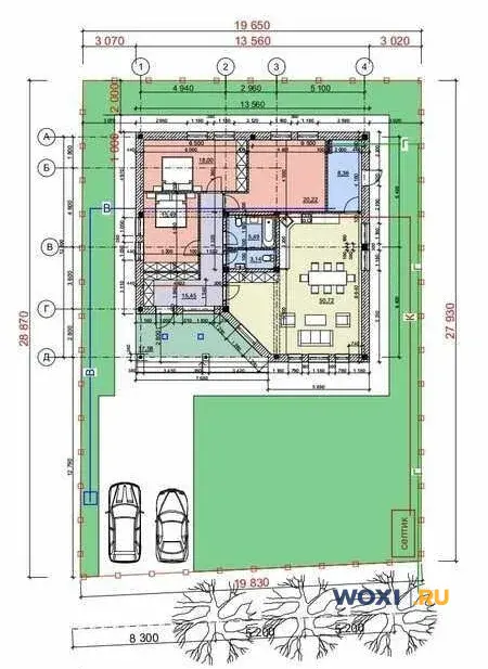 Дом 180 м² на участке 6 сот.