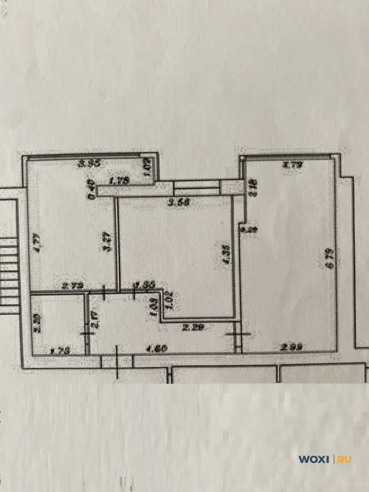 2-комн. квартира, 60 м², 4/8 эт.