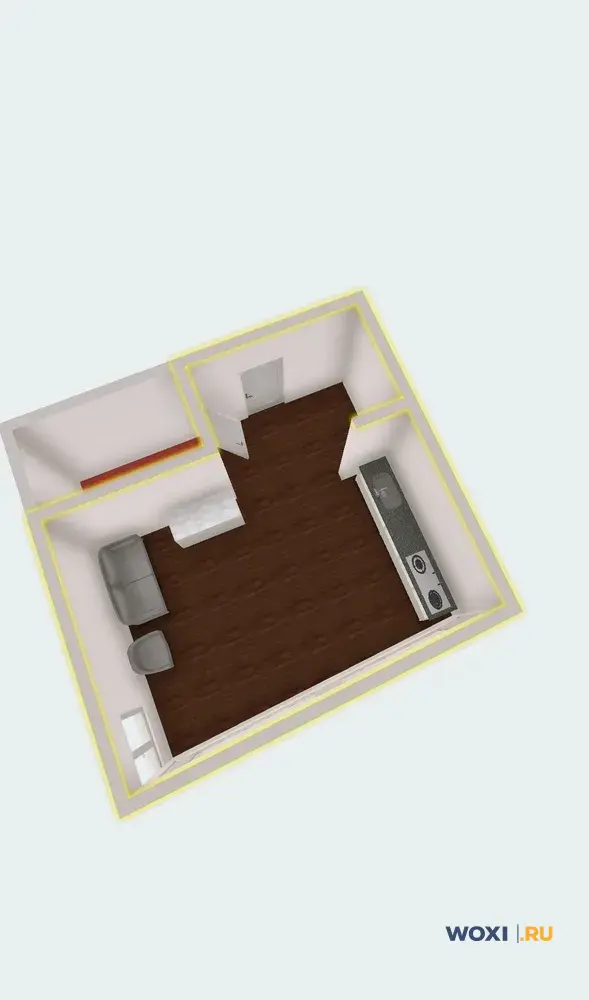 Квартира-студия, 33 м², 15/16 эт.