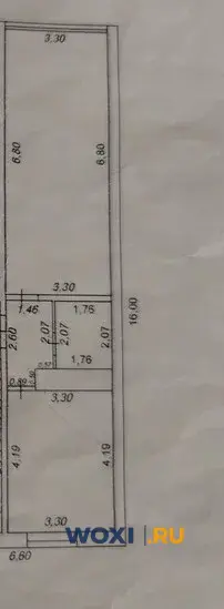 1-комн. квартира, 47 м², 1/3 эт.