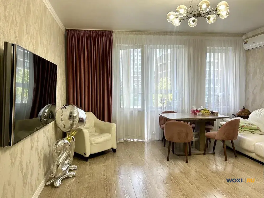 3-комн. квартира, 90 м², 2/20 эт.