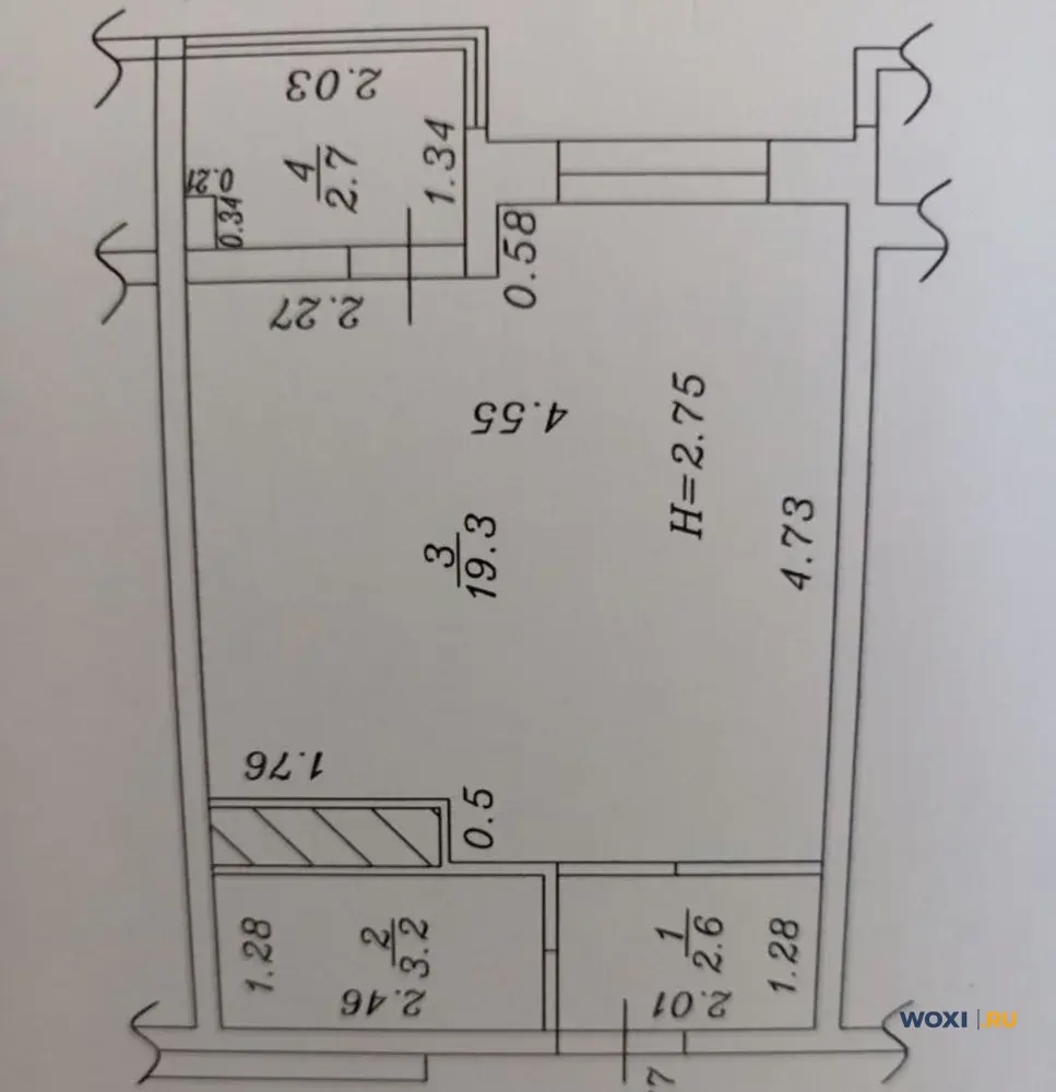 Квартира-студия, 27 м², 13/20 эт.