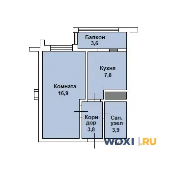 1-комн. квартира, 36 м², 9/9 эт.