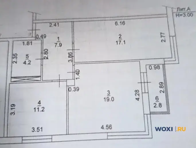 2-комн. квартира, 63 м², 8/9 эт.