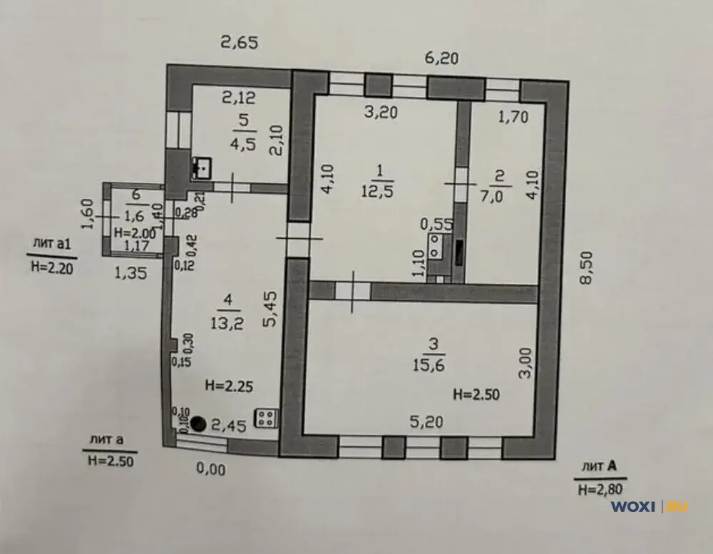 Дом 54 м² на участке 9 сот.