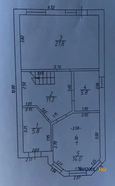 Дом 120 м² на участке 4 сот.