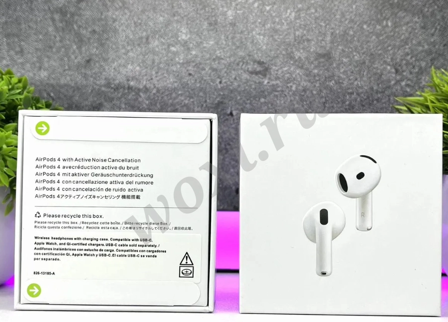 Apple Airpods 4 ANC Лучшее качество + Гарантия
