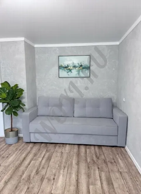 Квартира 33 м², 1 комната, 2 кровати
