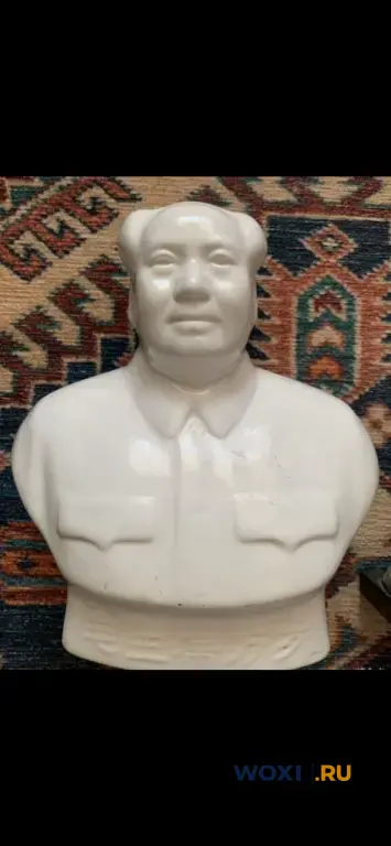 Бюст фарфоровый Мао Цзэ-Дун, Китай, периода СССР