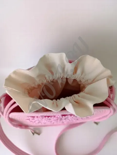 Женская сумка из хлопкового шнура