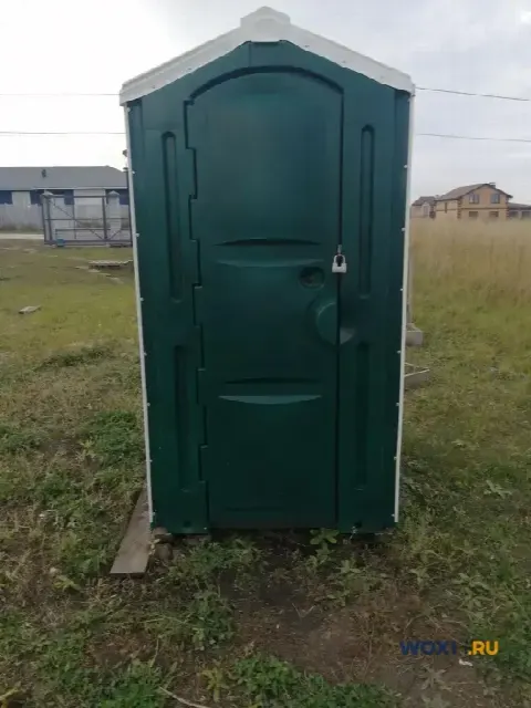 Уличный туалет пластиковый