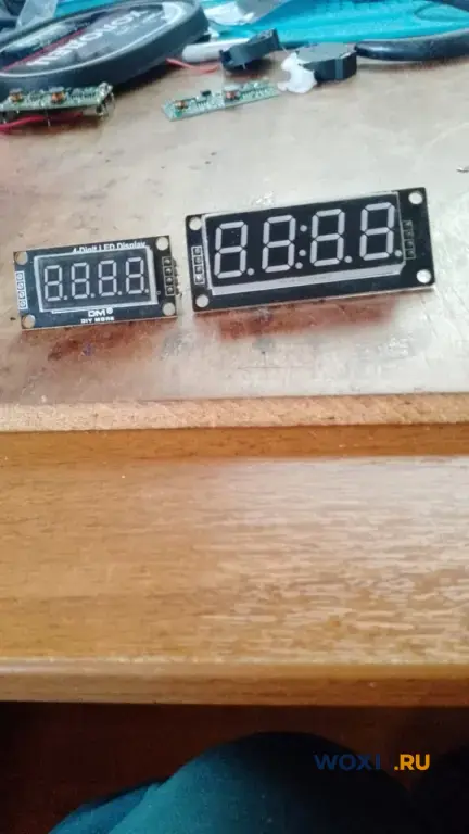 Модули TM1637 7-сегментных светодиодных цифровых 4