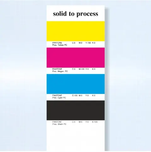 Пантонный цветовой Веер CMYK-to-PC (PANTONE Color Bridge)