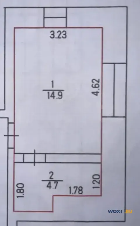 Квартира-студия, 20 м², 3/3 эт.