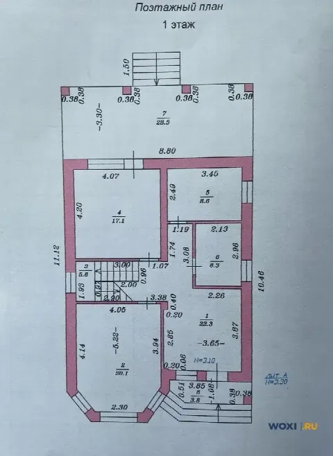 Дом 200 м² на участке 7 сот.