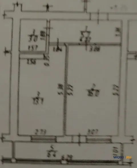 1-комн. квартира, 44 м², 5/5 эт.