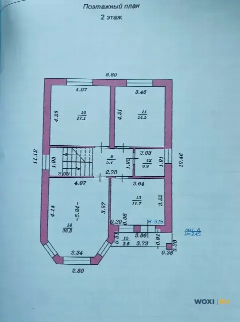 Дом 200 м² на участке 7 сот.