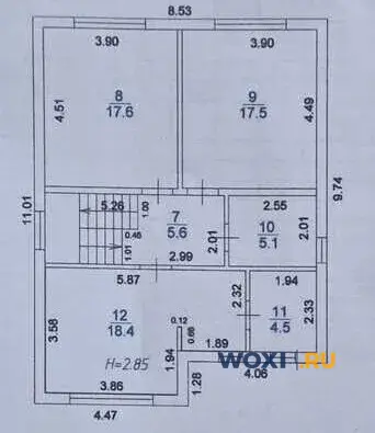 Дом 160 м² на участке 5 сот.
