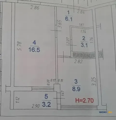 1-комн. квартира, 35 м², 7/7 эт.