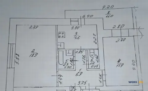 2-комн. квартира, 49 м², 5/5 эт.
