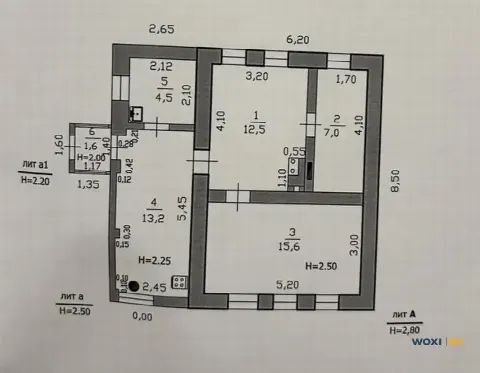 Дом 54 м² на участке 9 сот.