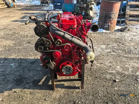 Двигатель б/у Cummins ISDe180-50, 4.5L