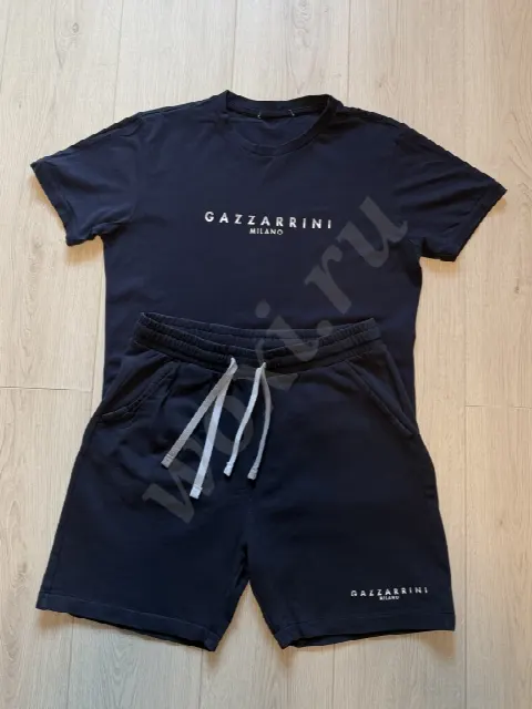 Мужские футболка и шорты Gazzarrini Milano Оригинал